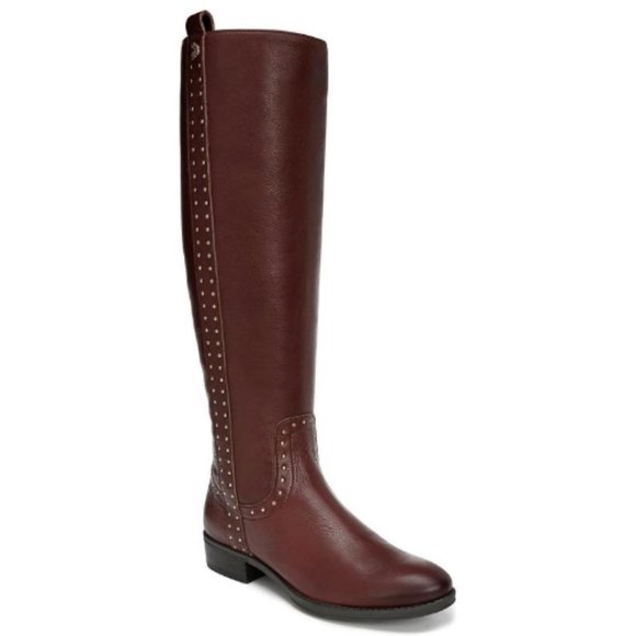 Sam Edelman Women's Leather Prina Studded Vamp